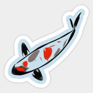 Koi Fish Sticker